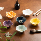 Small Rose Jewelry Dish, Ring Holder Dish, Ceramic Jewelry Tray | Keeps rings, earrings, coins, and keys easy to find on vanities or nightstands, and makes a sweet gift for moms and sisters