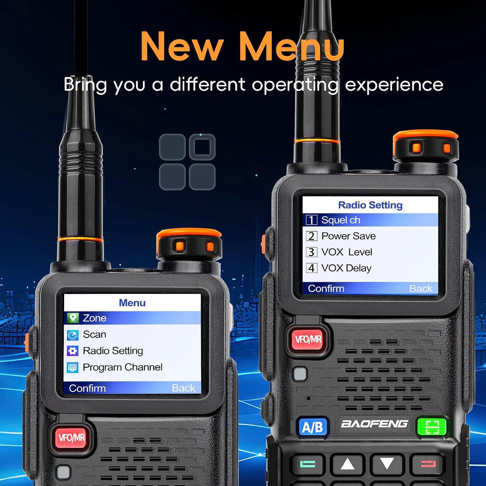 BAOFENG BF-5RH PRO GPS/APRS 10Ｗ Ham Handheld Radio, Multi-Band Long Range Two...