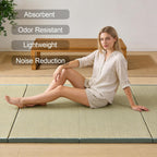Japanese Tatami Mat, Tatami, Rug, Foldable Mattress, Roll up Rug, Japanese Floor Mattress, Floor Sleeping Japanese Futon Mattress, Meditation Yoga, Zen