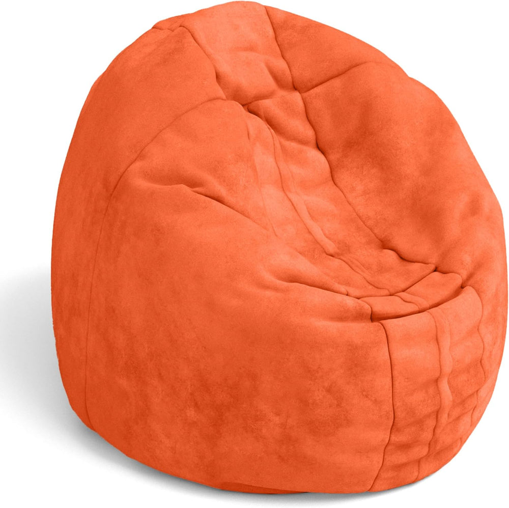 Jaxx Cocoon 4 Foot Bean Bag Chair and Crash Pad, Mandarin