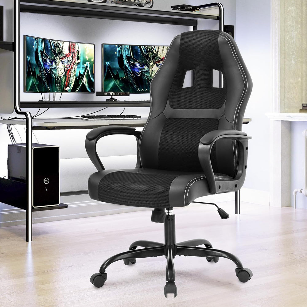 PayLessHere Gaming Chair Ergonomic Office Chair Computer Chair with Lumbar Su...