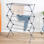 Honey-Can-Do Oversize Collapsible Metal Clothes Drying Rack, Grey