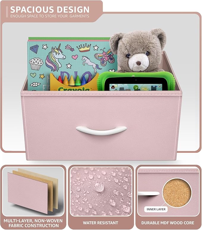Sorbus Kids Dresser with 9 Drawers - Storage Unit Organizer Chest for Clothes - Bedroom, Kids Room, Nursery, & Closet