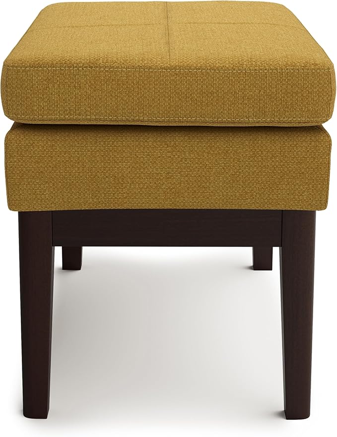 SIMPLIHOME Mckinley 16-inch Wide Solid Mango End Table in Ash Grey, Contemporary-Style Hexagonal Side Table for Living Room or Bedroom, Assembled