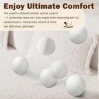 Convertible Folding Sofa Bed, 2-in-1 Full Size Floor Boneless Couch Bed, Loveseat Sleeper Couch, Teddy Floor Sofa, Memory Foam Sleeper SofaBed, Small couches for Small Spaces, No Assembly