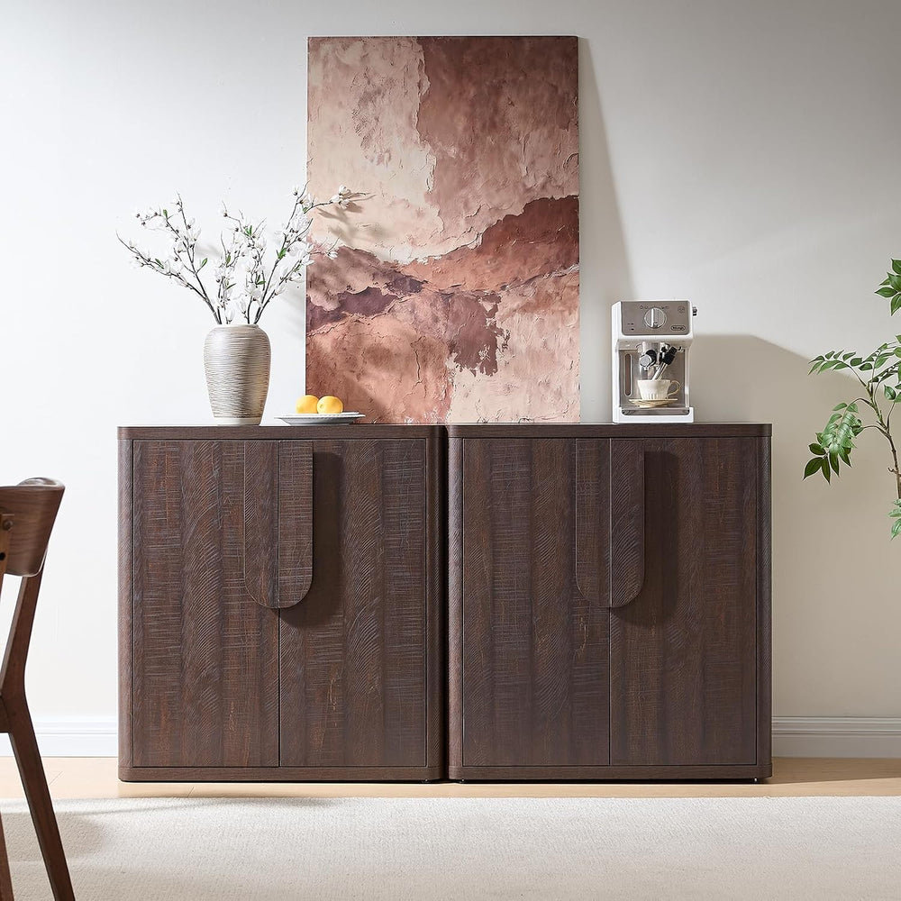 31.14'' Sideboard Buffet Cabinet W/Storage, Modern Accent Cabinets W/...
