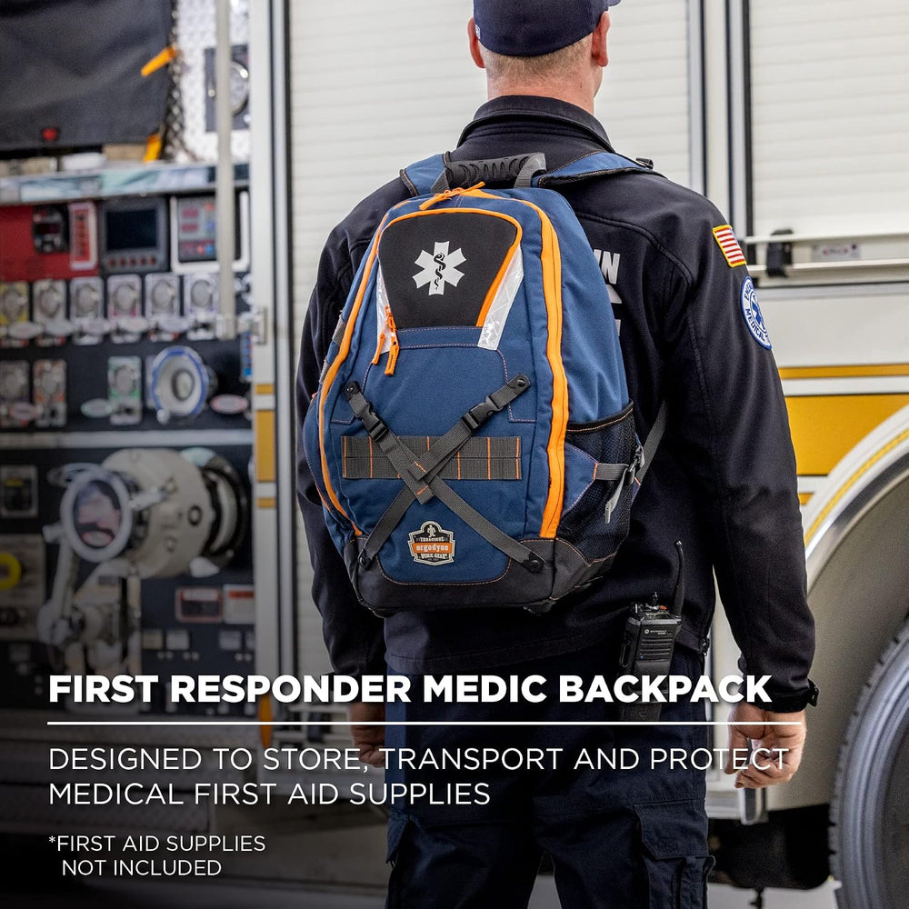 Ergodyne Arsenal 5244 Medic First Responder Trauma Backpack Jump Bag for EMS,...