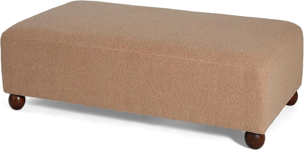 Christopher Knight Home Rika 48" Comfy Boucle Upholstered Bedroom Bench,...