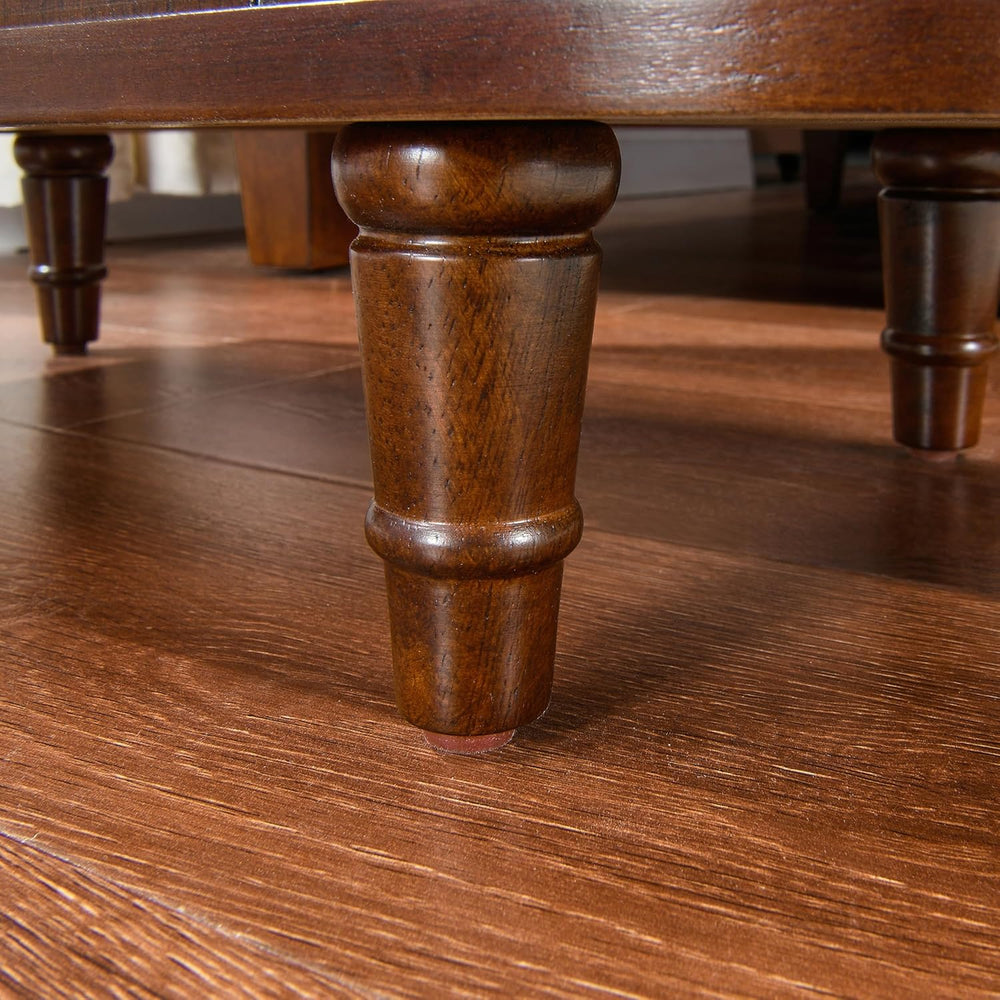 Narrow End Table Set of 2 with 2 Storage Drawers, Vintage Sofa Beside Table, ...