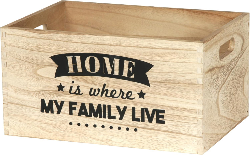 The Home Deco Factory hd3906 Trays Medium – 3 pcs – Brown 40 x 31 x 22 cm