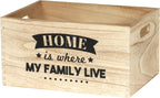 The Home Deco Factory hd3906 Trays Medium – 3 pcs – Brown 40 x 31 x 22 cm