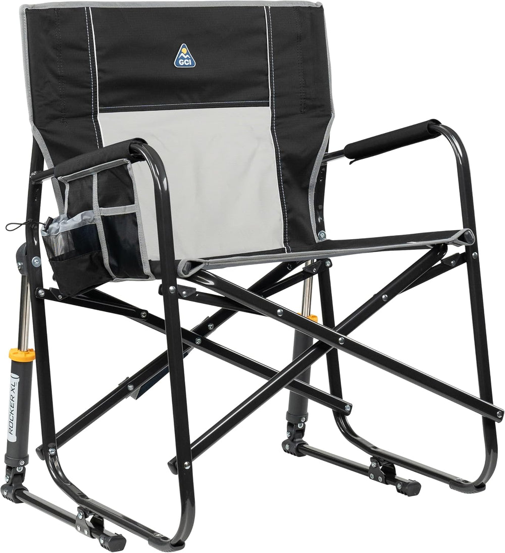 GCI Outdoor Freestyle Rocker XL Camping Chair - Black