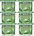 Moisture Absorbers 6 Pack, Fresh Fragrance Closet Dehumidifier for Bathroom, Car ＆ Basement, 10.5 oz Refillable Humidity Absorber Boxes