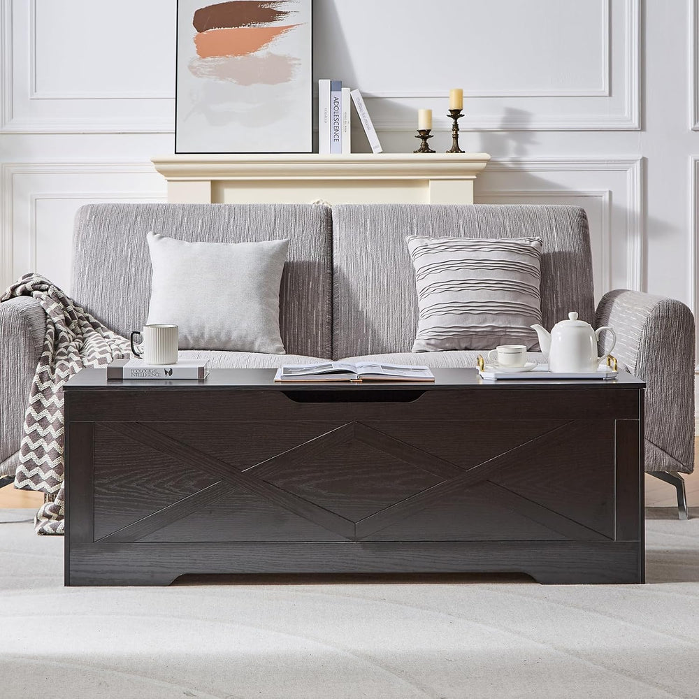 55.1" Storage Bench,Storage Chest for Entryway, Mudroom & Bedroom | ...