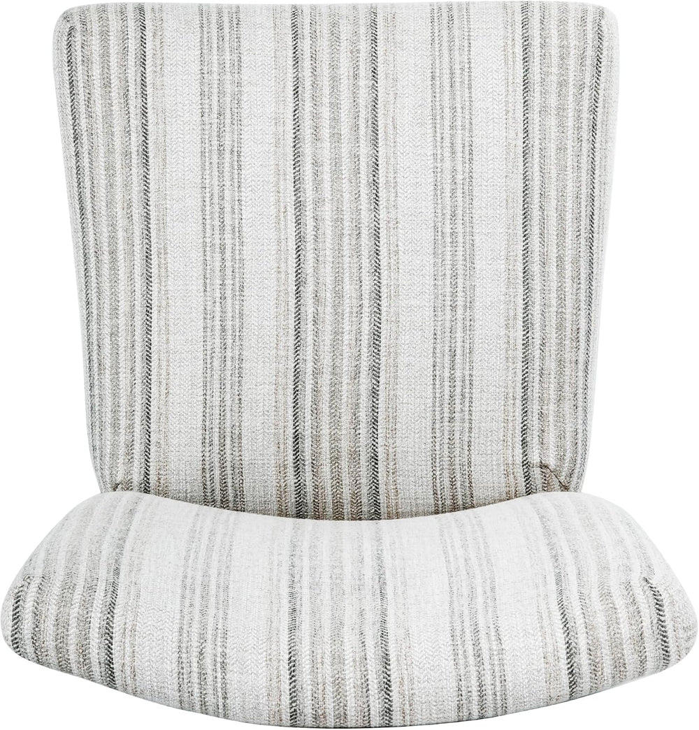 HomePop Parsons Dining Chair - Gray Striped Pattern (Set of 2)