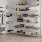 21" Deep x 72" Wide x 86" Height Wire Shelving Kit | 6-Tier | NSF Commercial Storage Rack Unit