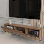 Atelier Mobili Floating TV Stand for 75 Inch TV, Wall Mounted Entertainment Center, Modern Media Console, Mid Century Modern TV Stand, Floating TV Stand 65 Inch