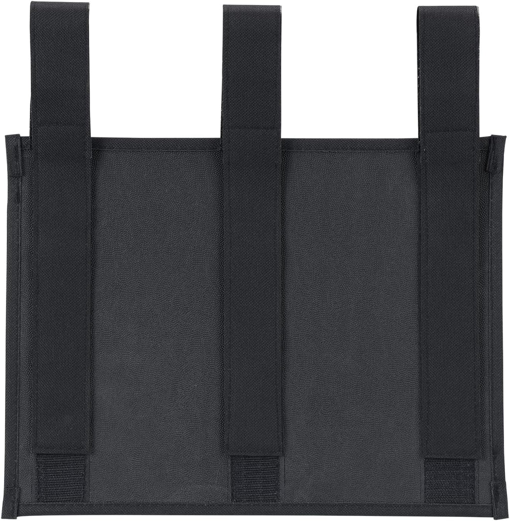 Hanging Bedside Caddy,Bedside Organizer Caddy for Bed Rails(4 Pockets-Black)