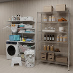 18" Deep x 48" Wide x 74" Height Wire Shelving Kit | 6-Tier | NSF Commercial Storage Rack Unit