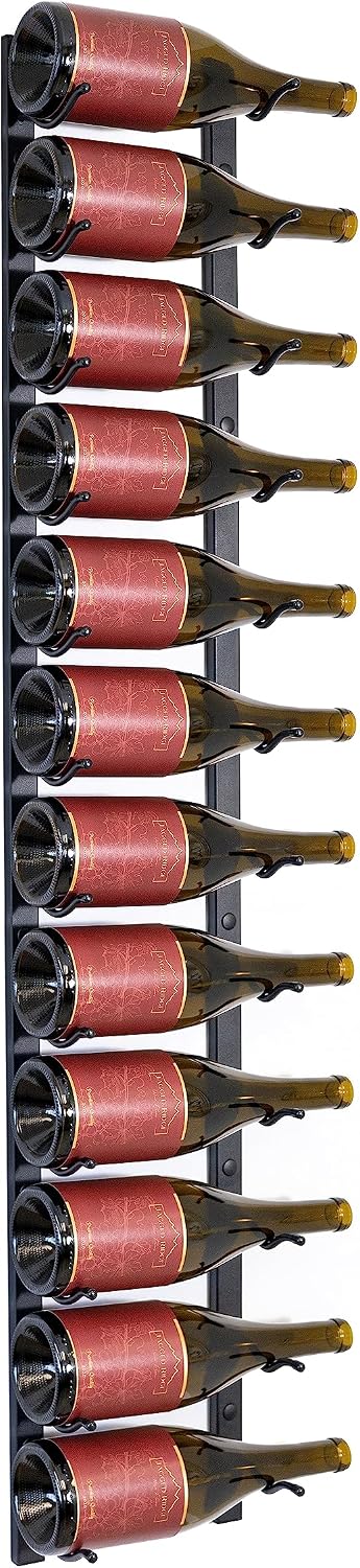 Jagged Ridge Floor-to-Ceiling Wine Rack Bundle 48 Bottles – (1) Floor-to-Ceil...
