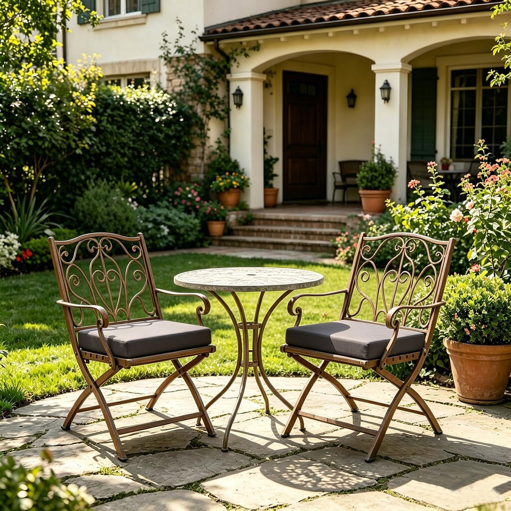 SAMTY 20 x 18 Inch Outdoor Chair Cushions for Patio Furniture UV Resistant No...