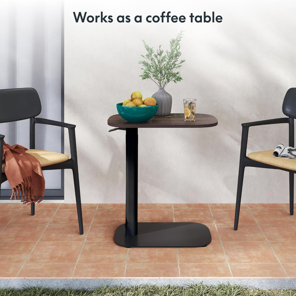 FLEXISPOT Adjustable C Table, Snack Side End Table Sofa Couch Bedside Table L...