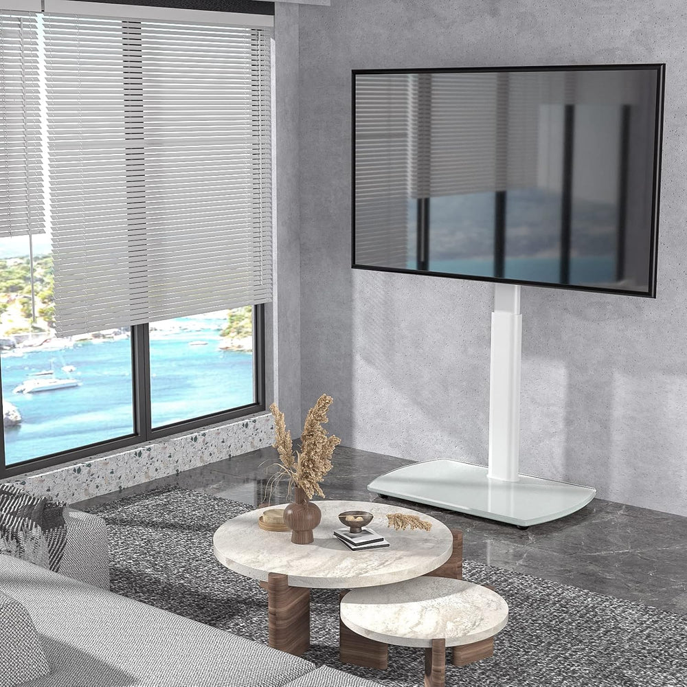 Rfiver TV Floor Stand with Swivel Mount, Universal for 32-65 Inch LCD LED Fla...
