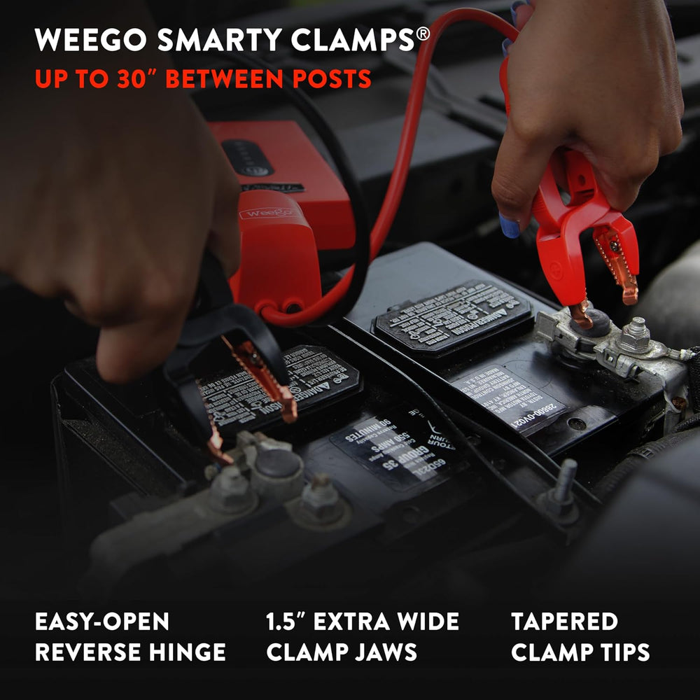 Weego 44s: 2100A Self-Use 12V Lithium Car Battery Jump Starter – USA-Engineer...