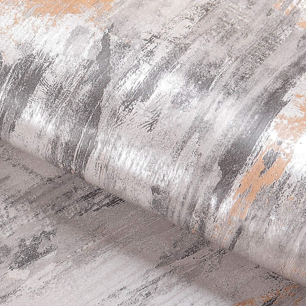 Livelynine 15.8X394 Inch Textured Concrete Wallpaper Peel and Stick for Walls...