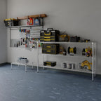 14" Deep x 60" Wide x 34" Height Wire Shelving Kit | 3-Tier | NSF Commercial Storage Rack Unit