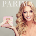 Parima Teen Girl Gifts Trendy Stuff for Girls, Pink Jewelry Box for Teen Girl | Travel Must Have Jewelry Box for Girls | Birthday Gifts for Girl | Graduation Travel Gifts - Letter B, Pink