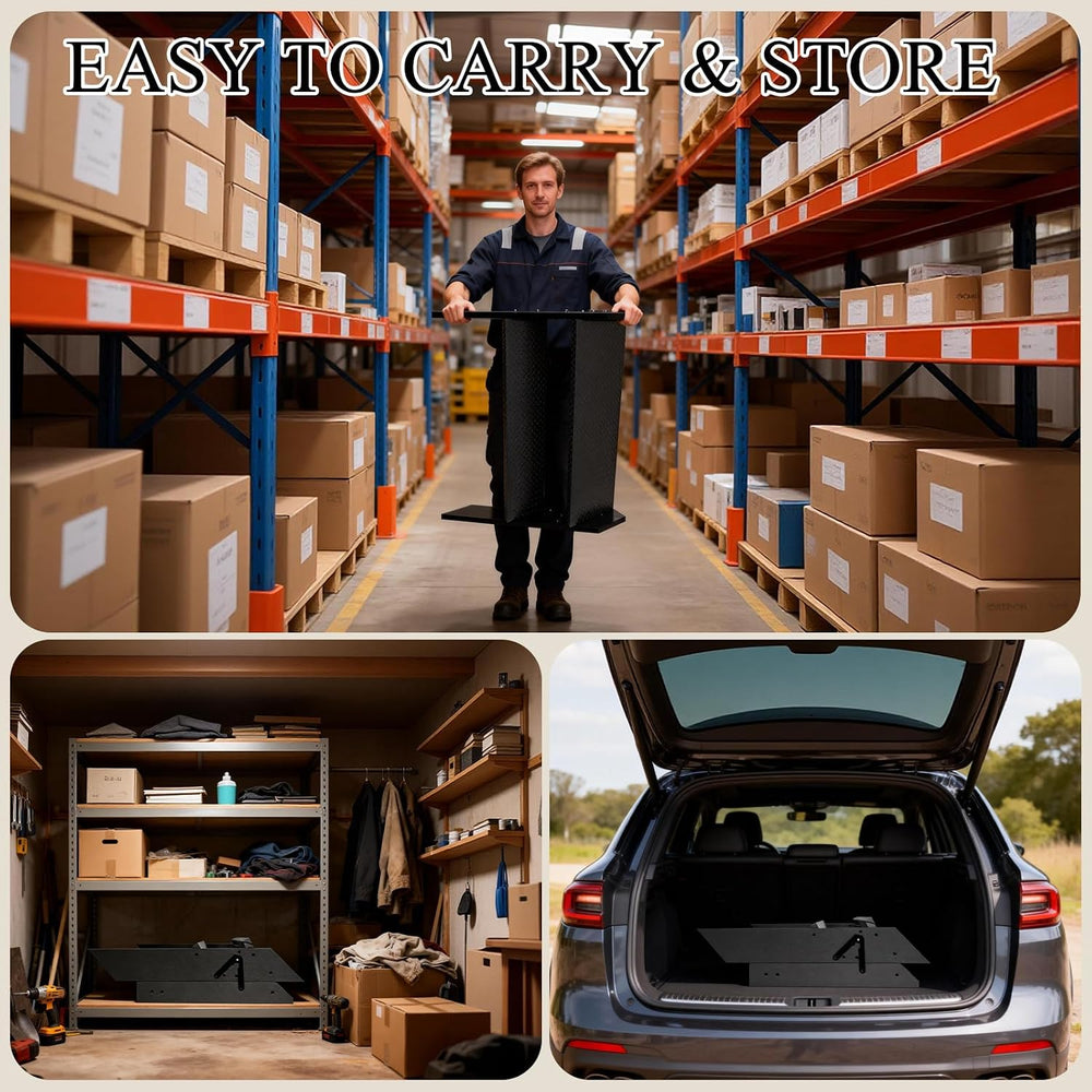 Step Ladder, Foldable Step Stool, 2 Step Folding RV Steps, Camper Steps Outdo...