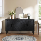 Farmhouse Storage Cabinet, Heavy-Duty TV Stand with Adjustable Shelves, Pantry Storage Cabinet,for Kitchen Home