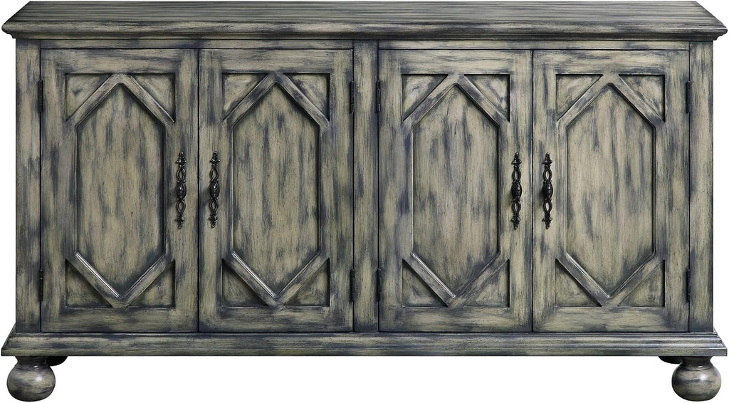 Rustic Console Cabinet witn Drawers, Storage Pantry Sideboard Locker for Living Room Hallway,for Kitchen Home