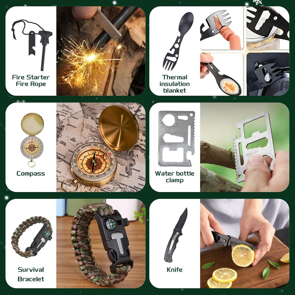 Survival Kit Advent Calendar 2026-24 Days Christmas Countdown Calendar