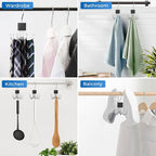 1PC 360° Rotatable Belt Hanger for Closet, Max 24 Belt Storage Organizer Rack, Space Saving Closet Organizers and Storage for Bra, Tank Top, Tie, Scarf and Purse