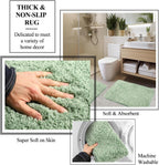 21 Pcs Bathroom Accessory Set with Waterproof Shower Curtain and Non Slip Mat,Resin Bath Set with Toothbrush Holder and Lotion Soap Dispenser,Bathroom Countertop Organizer Set for Home Apartment