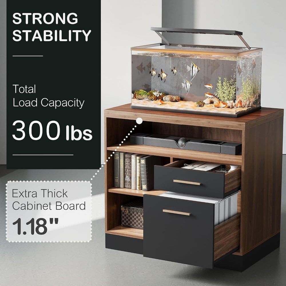 ModernMate 2 Drawer Lateral File Cabinet with Lock for Home Office | Filing C...