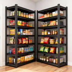 Heavy Duty Steel Metal Shelving Storage Shelves for Pantry/Kitchen/Laundry/Commercial/Garage/Basement, 36" Wx16 Dx78 H, 3000LBS Capacity, Adjustable, Brushed Finish,6 Tier Tall Shelf