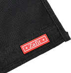Linen Bedside Caddy, Bedside Storage Organizer for Hospital Beds, College Dorm Rooms or Baby Bed (6 Pockets-Black)