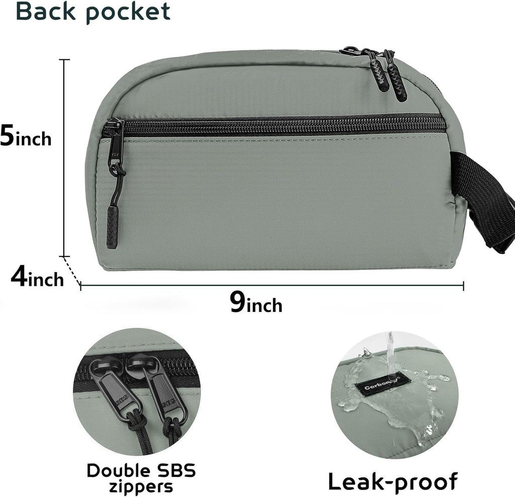 CERBONNY Small Cooler Bag Freezable Lunch for Work School Travel,Leak-proof Bag,Small Insulated For Kids/Adults,Freezer Bags,Freezable Snack Bag,Mini Fit Yogurt Gray