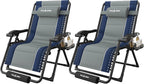 Amopatio Oversized Zero Gravity Chairs Reclining Patio Lounge Chair