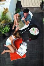 Keter, Cool Stool Garden Cooler Table, Brown, Capacity 39 litres