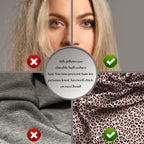 Mulberry Silk Pillowcase for Hair and Skin Standard Size Leopard Print Silk Pillow Cases with Zipper Soft Breathable Smooth Cooling Silk Pillow Covers for Sleeping (Taupe Leopard,20"X 26",1Pcs)