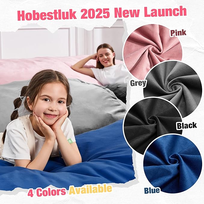 Hobestluk 4FT Bean Bag Chair Large Beanbag with Removable Cover Adult Bean Ba...