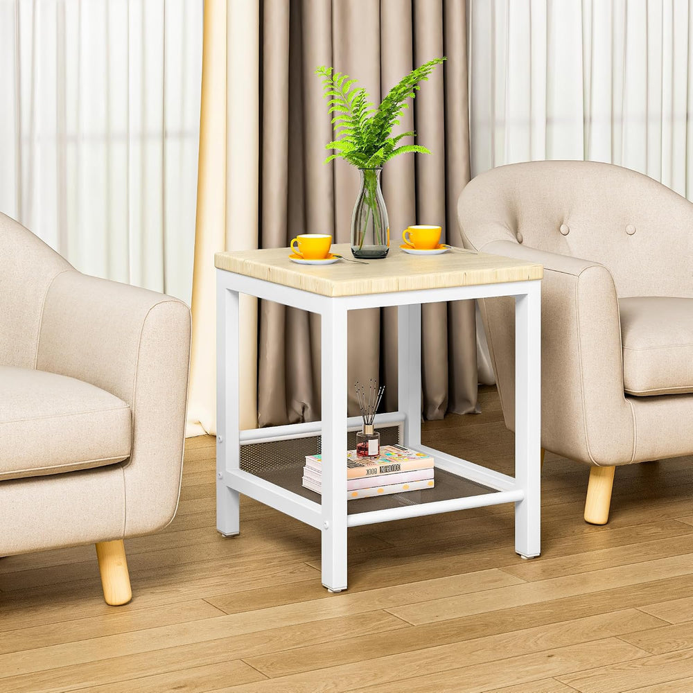 AWQM Coffee Table Coffee Table and end Table Sets Living Room Table | For Liv...
