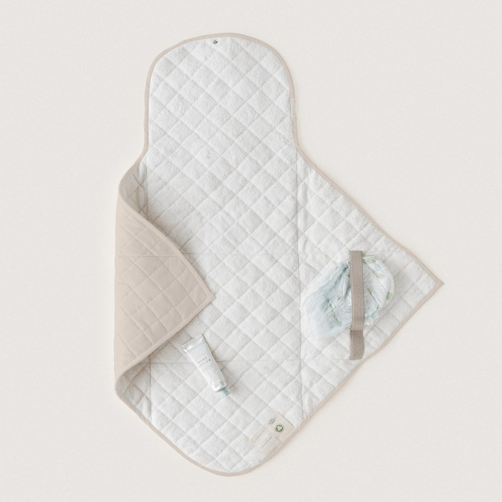Makemake Organics Organic Portable Changing Pad GOTS Certified Organic Cotton...