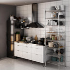 21" Deep x 24" Wide x 86" Height Wire Shelving Kit | 8-Tier | NSF Commercial Storage Rack Unit