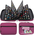 Enamel Pin Display Pages Pin Carrying Case, Pins Collection Storage Organizer Case, Travel Brooch Pin Display Bag (Pins Not Included)