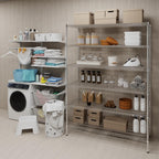 24" Deep x 60" Wide x 74" Height Wire Shelving Kit | 6-Tier | NSF Commercial Storage Rack Unit